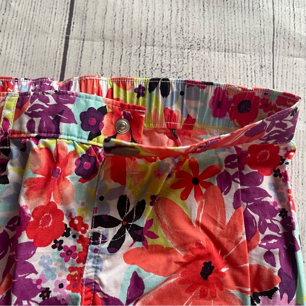 Gymboree Island Girl Floral Bubble Shorts Size 5T - Picture 3 of 7